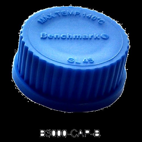 B3000-CAP2, Replacement cap, standard blue (GL32), 10/pk, BMKF10268 B3000-CAP2, Replacement cap, standard blue (GL32), 10/pk, BMKF10268