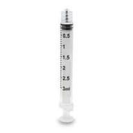 Luer Lock TB Syringe Barrel, 3ml, Sterile, 100/BOX, LB0001-BX
