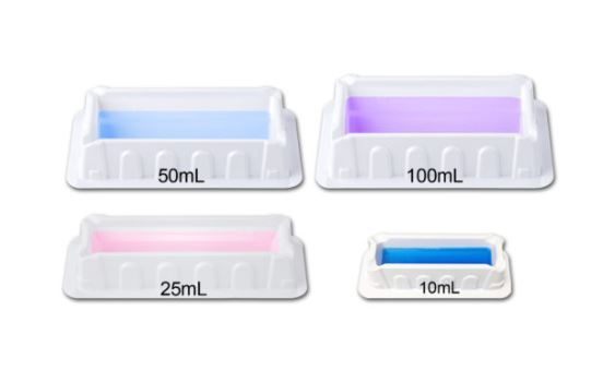 Reservoir, 100ml sterile, Individually wrapped, 100/pack, (P8100-1S), DBJ-P8100-1S Reservoir, 100ml sterile, Individually wrapped, 100/pack, (P8100-1S), DBJ-P8100-1S