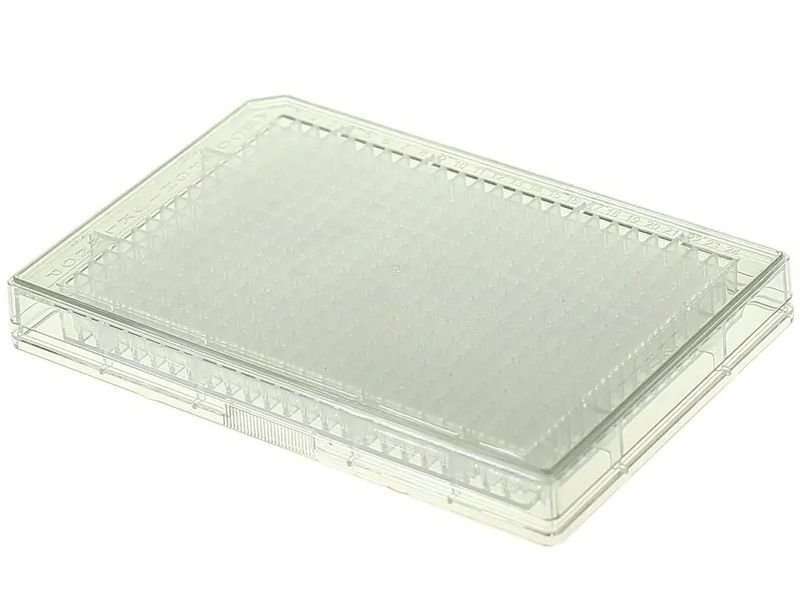 NEST 384 Well Cell Culture Plate, PS, clear, flat bottom, TC, sterile, 1/PK, 100/cs, (761001), NSTF90016
