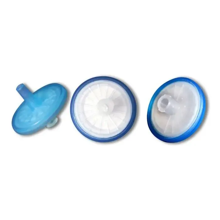 NEST Syringe Filter, 25mm Diameter, 0.45um PES membrane, Sterile, individually wrapped, 50/cs, 380211