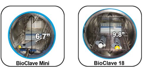 B4000-M-E, BioClave™ Mini Research Autoclave, 8 liter, 230V, BMKF10492