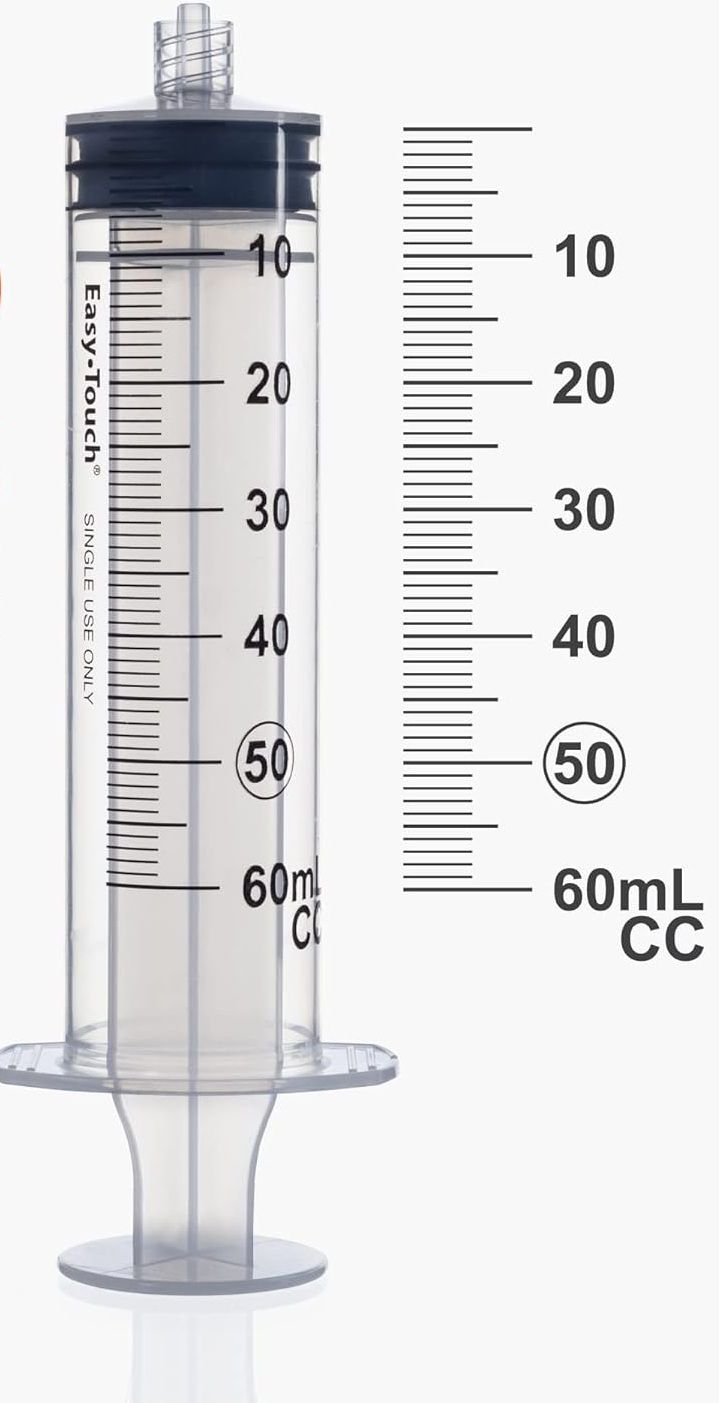 Luer Lock Syringe Barrel, 60ml, Sterile, 40/BOX, LB0009-BX Luer Lock Syringe Barrel, 60ml, Sterile, 40/BOX, LB0009-BX