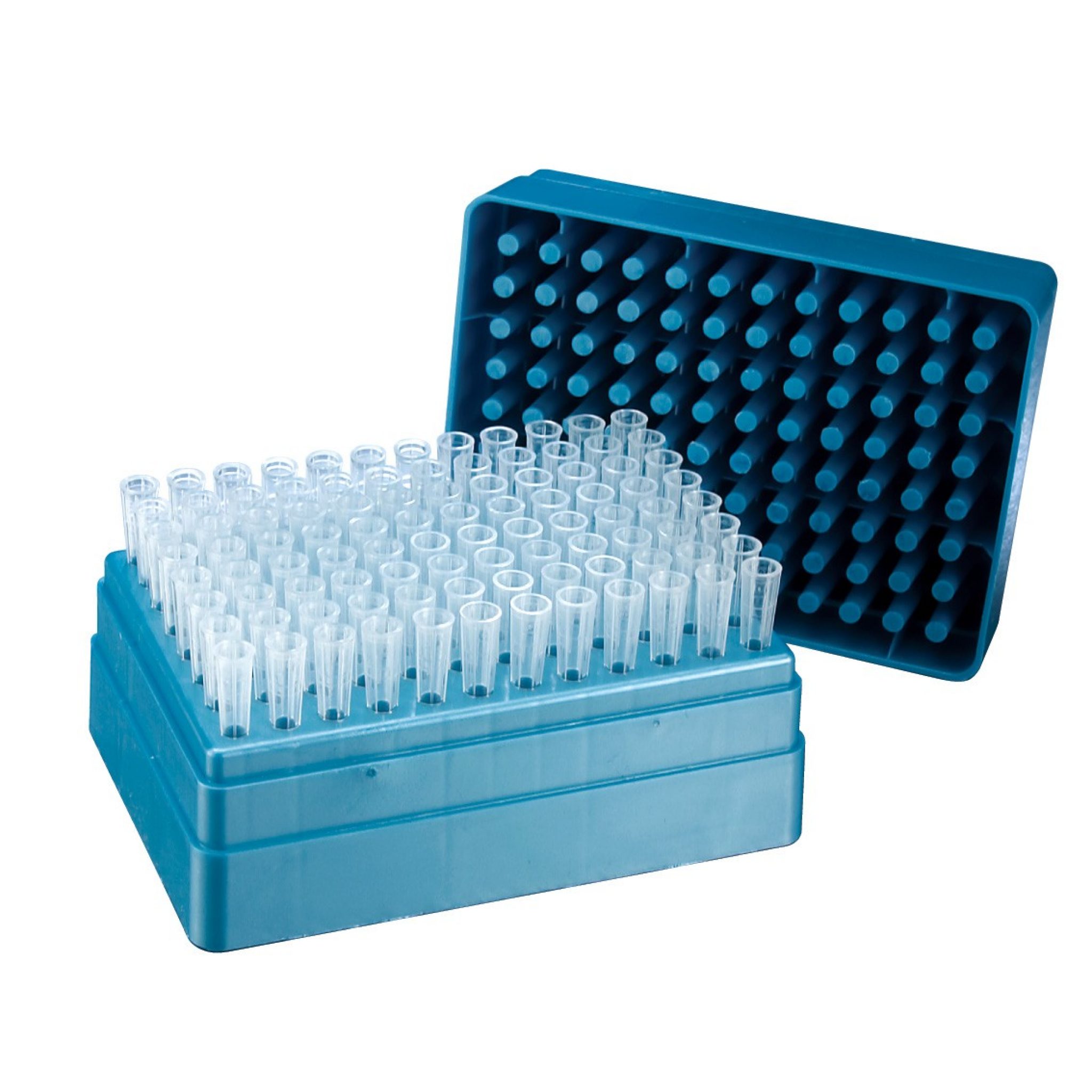 200 µl (1-200 µl) MultiFit Pipette tips, Natural, Polypropylene, Low Binding, Sterile, Racked Tips, 960/Pack, 4800/Case, 10520