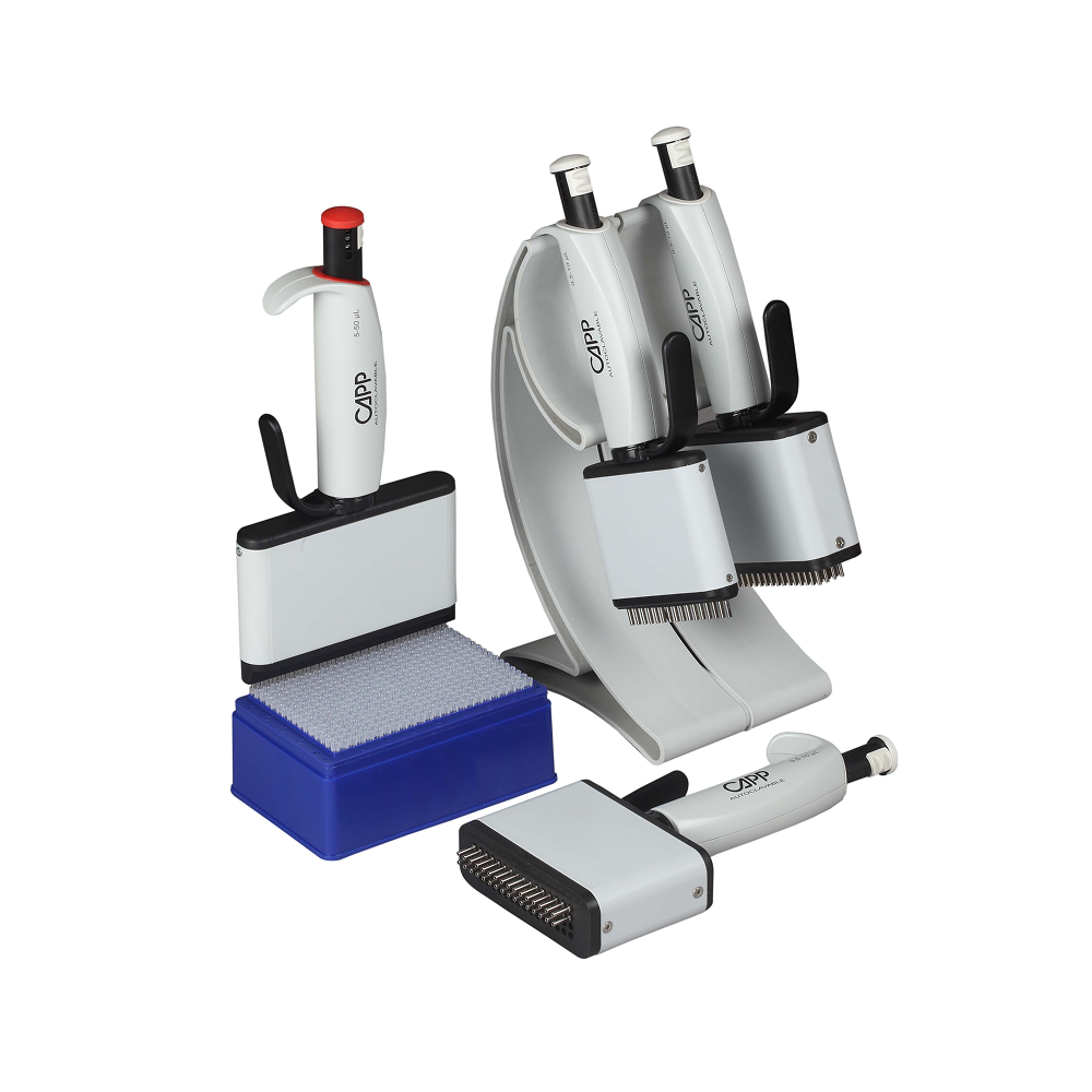 CAPP Aero 384 multi pipettes for 384 Well Plates, 24-channel, 5-50 µL, Each, C50-24, CAP5024