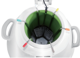 Haier Smart series Cryogenic Storage Tank, 6000 Capacity, including metal 6 racks (10 Layers), cardboard boxes (9x9), lockable cap, YDS-175-216-FZ, DBJ-HYD6000FZ