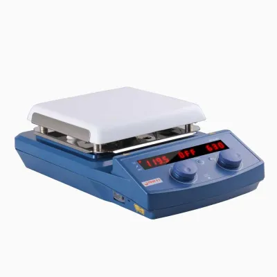 7 inch Magnetic Hot Plate Stirrer - LED Digital Display, with External Temp. Sensor, 20L Capacity, (MI0102005), FESEC0099 7 inch Magnetic Hot Plate Stirrer - LED Digital Display, with External Temp. Sensor, 20L Capacity, (MI0102005), FESEC0099