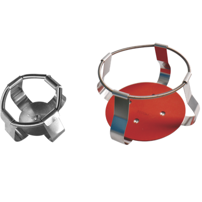 Crystal Stainless Steel Clamp for 250ml Flasks for IS-RSDAA Incubator Shaker, Max. 9, Each, IS-A5