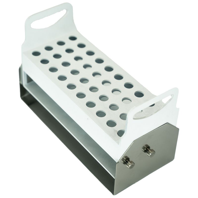 Crystal Test Tube Rack for ø18mm (15ml) Tubes for IS-RSDAA Incubator Shaker, 40 holes, Max 2, Each