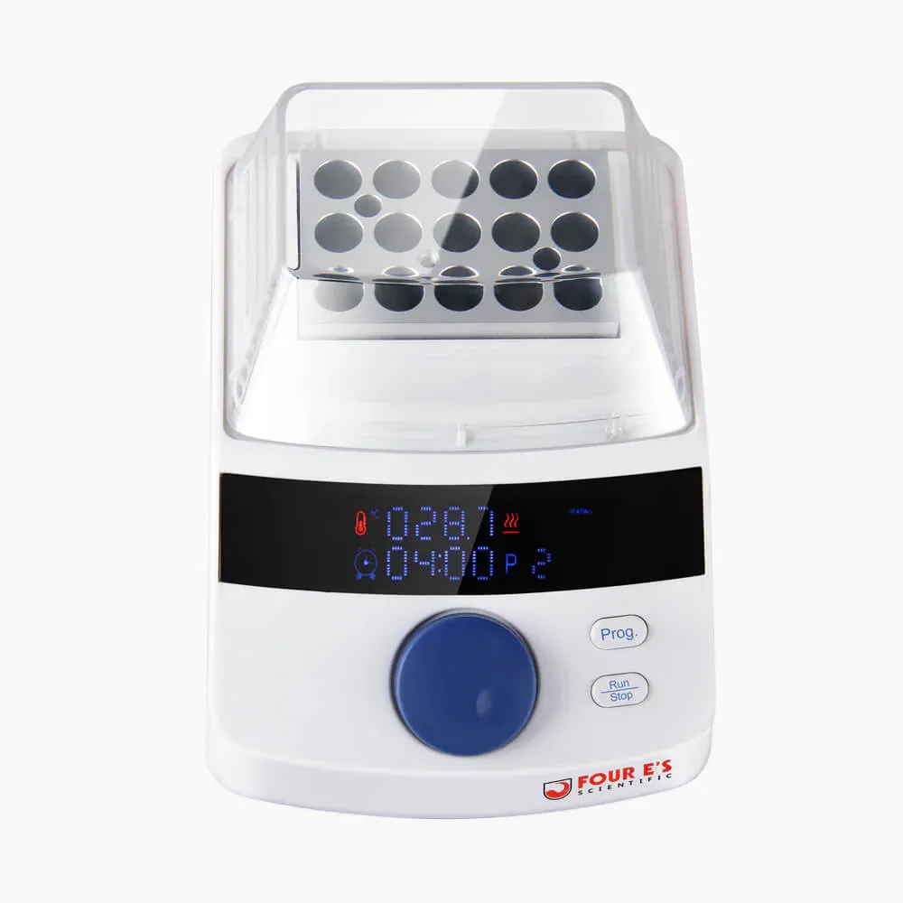 Mini Dry Bath Incubator with Flip Top Heated Lid, Blocks not Included, Each, FESEC0105