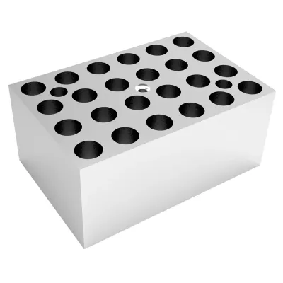 24 x 0.5ml Heat Block for Mini Dry Bath Incubator, Each, FESEC0120 24 x 0.5ml Heat Block for Mini Dry Bath Incubator, Each, FESEC0120