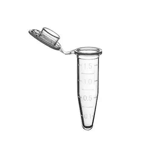 SureSeal S™ Sterile Microcentrifuge Tube with cap, 1.5ml, clear, sterile, w/ self-standing bag & Stop-Pops™, 500/Pack, 5000/Case, DBOC2000CS