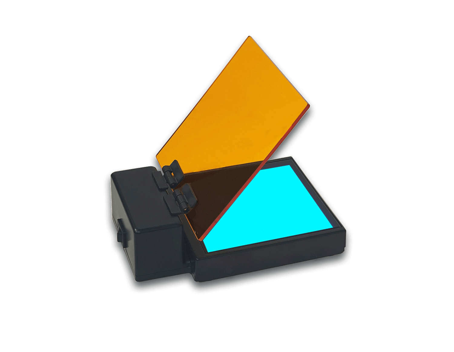 SmartBlue Mini Blue Light Transilluminator, Viewing Area: 10.5 x 10.5 cm, includes amber cover 115V, E4101, BMKD80052