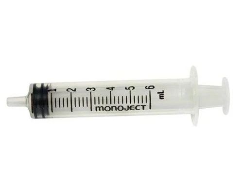 Luer Lock Syringe Barrel, 6ml, Sterile, 100/BOX, LB0009-BX