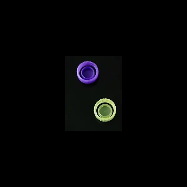 NEST 2 mL Screw Cap Microcentrifuge Tubes, Self Standing, Assorted Color Caps on: Blue, Red, Yellow, Purple, Green. External, Sealing Ring, Sterile, 50/bag, 500/pk, 2000/cs, (635002-A), NSTF90200