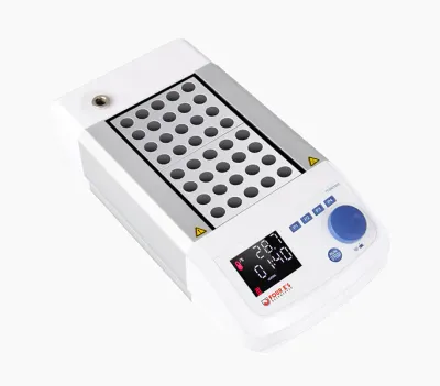 Dry Bath Incubator with 2 Block Capacity, Blocks Sold Separately, 6 Dry Bath Incubator with 2 Block Capacity, Blocks Sold Separately, 6"W x 3.4"H x 11.8"D, 120V, 250W, FESEC0107