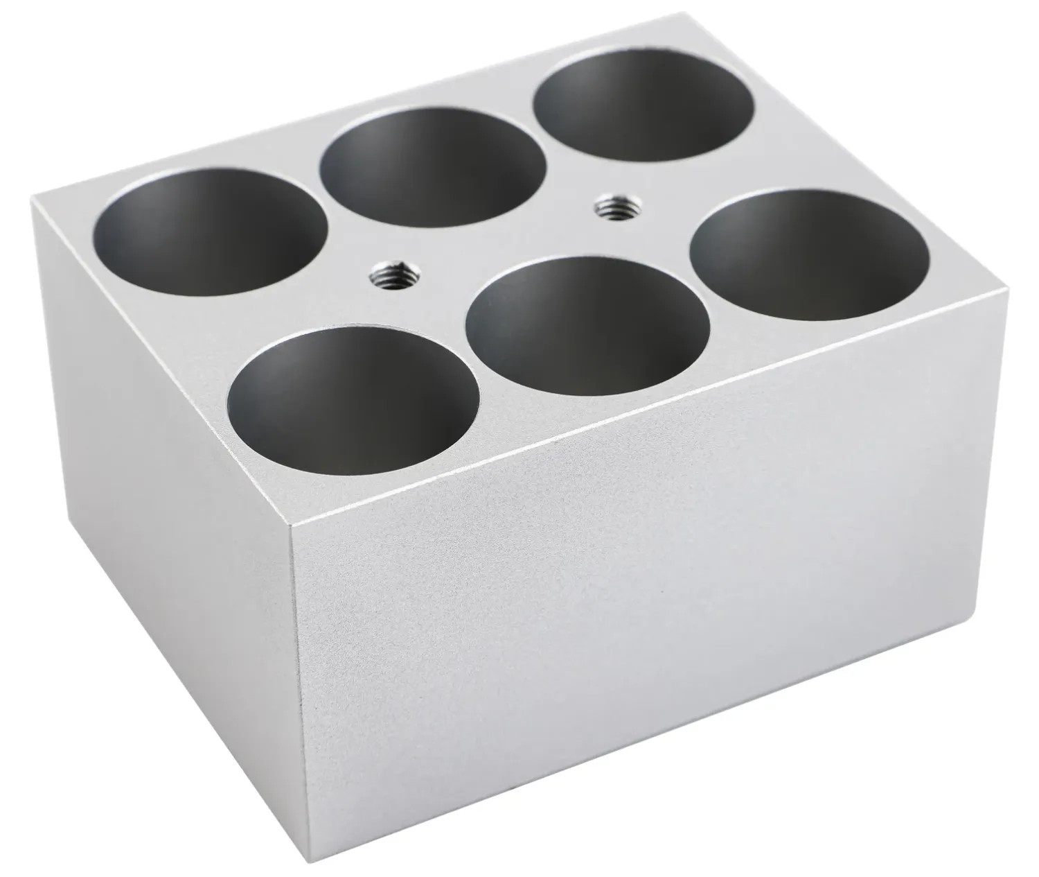 Single Block For 50ml Conical Tubes, 6 x 50ml, Φ29.0mm x 47.6mm, Block Dimensions: 95 x 76 x 51mm (L x W x H), Each, (TC0401001-55), FESEC0020