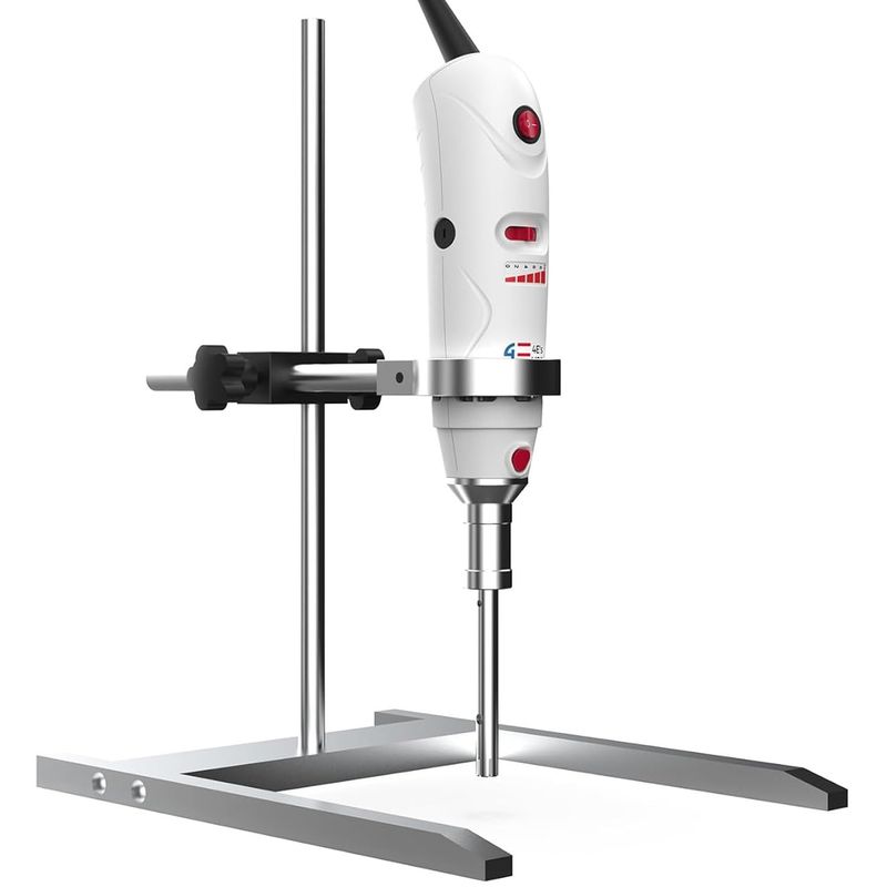 Handheld Homogenizer, 8,000- 30,000 RPM, 10 Speeds, Including 10mm Stainless Steel Probe (for 1-250ml Sample) and Stand, FESEC0108