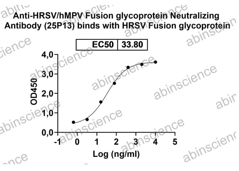 Abinscience InVivoMAb Anti-RSV/MPV Fusion glycoprotein Neutralizing Antibody (25P13) (VK421080-50ug)