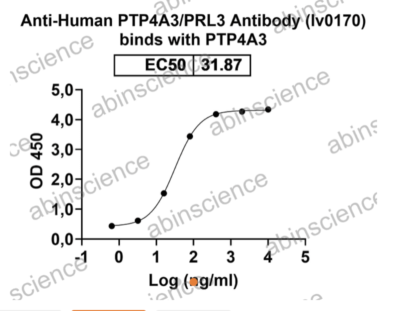 Abinscience InVivoMAb Anti-Human PRL-3/PTP4A3 Antibody (Iv0170) (HF618010-50ug)