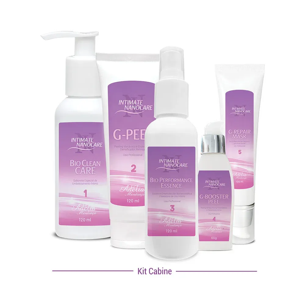 KIT PROFESIONAL NANOCARE INTIMA - 5 PRODUTOS