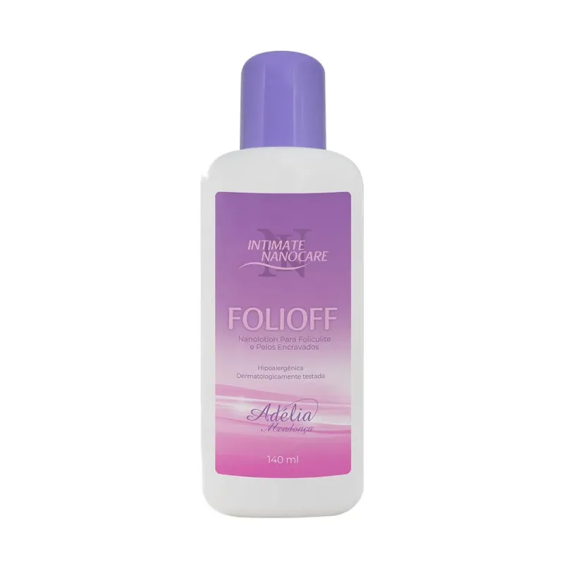 FOLIOFF - NANOLOTION PARA FOLICULITE E PELOS ENCRAVADOS USO CORPORAL/GENITAL - 140ml