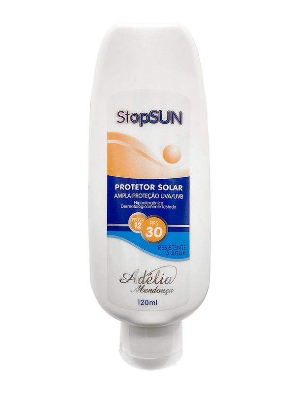 PROTETOR SOLAR RESISTENTE À ÁGUA COM FOTOPROTEÇÃO FPS 30 - 120ml