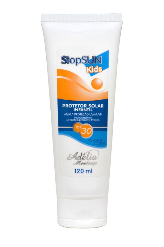 PROTETOR SOLAR INFANTIL RESISTENTE À ÁGUA FPS 30 - 120ml