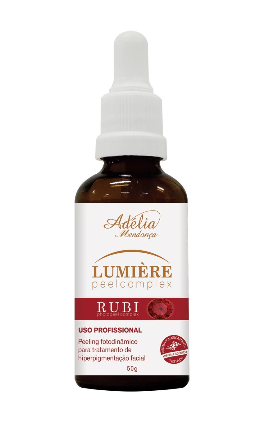 RUBI PEEL COMPLEX - PEELING FOTODINÁMICO PARA EL TRATAMIENTO DE LA HIPERPIGMENTACIÓN FACIAL - 50g