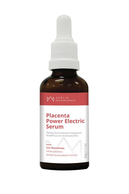 PLACENTA POWER ELECTRIC SERUM BIOELECTRIC ENERGIZING ORTHOMOLECULAR PEELING WITH AMINOPLACENTA - 50g