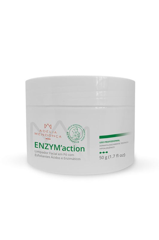 ENZYM´ACTION-LIMPADOR FACIAL EM PÓ COM ESFOLIANTES ÁCIDOS E ENZIMÁTICOS - 50g