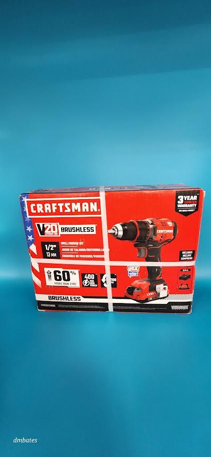 Craftsman V20 Brushless Drill/Driver Kit