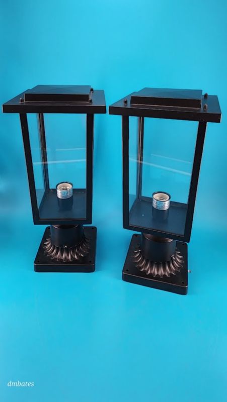 Outdoor Post Light 3023CPT 2-pack