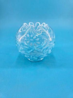 Spherical bowl with open top.