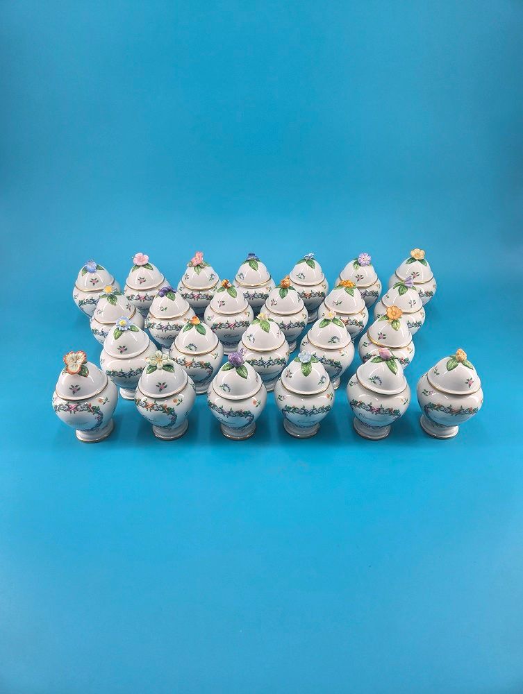 Franklin Mint Le Cordon Bleu Spice Jar Set (24)