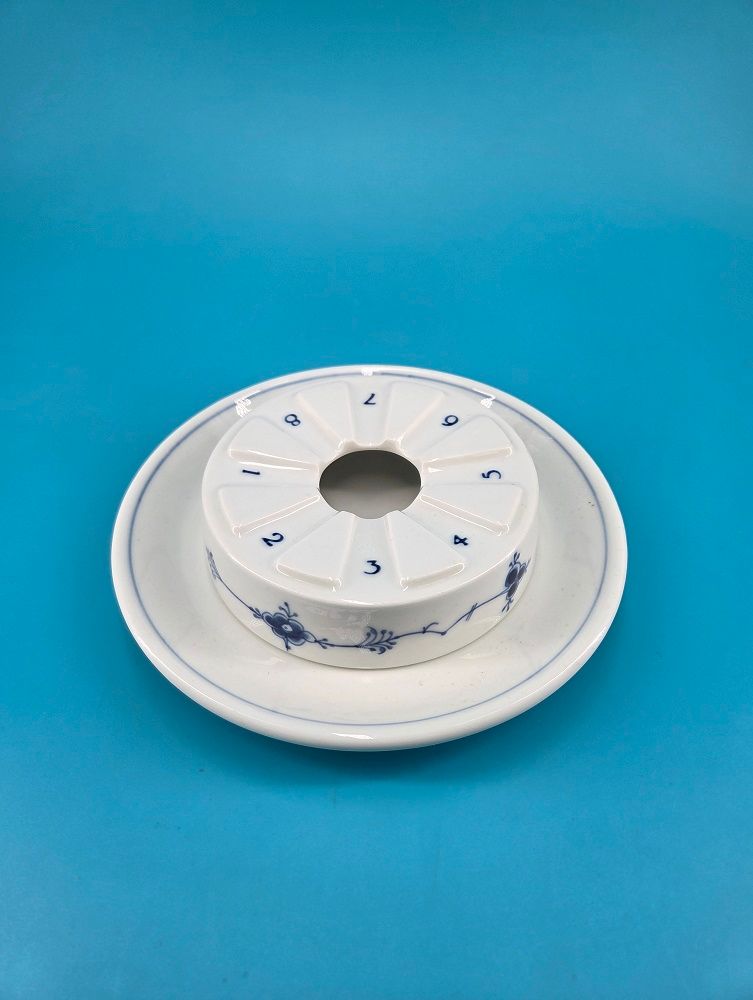 Bing & Grondahl Blue Fluted Brush Bowl
