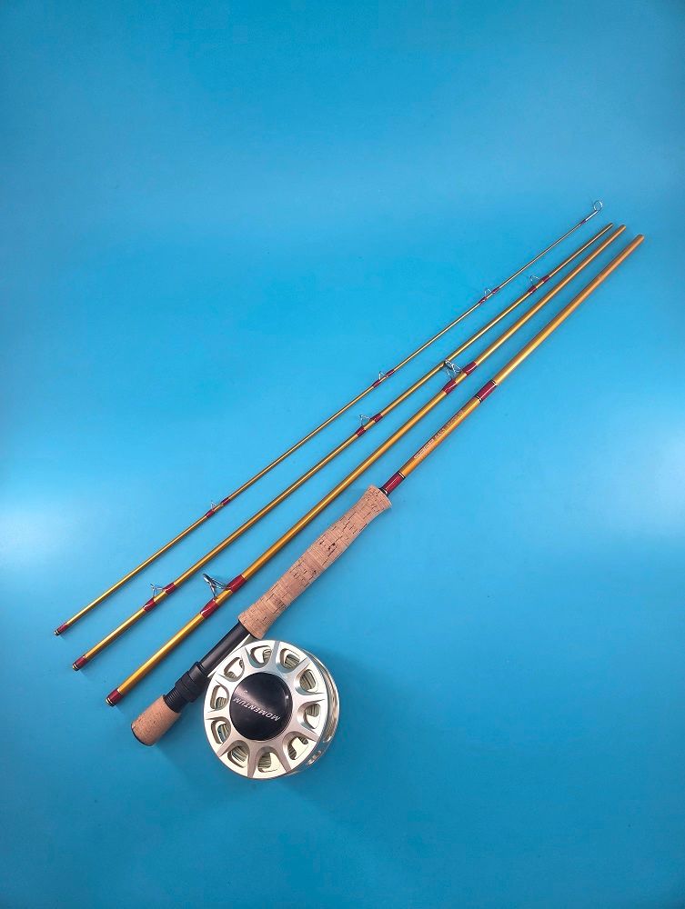 Sage Largemouth Bass Fishing Rod with Reel and Case