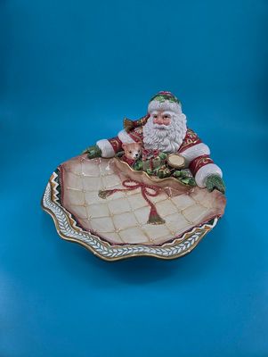 Fitz & Floyd Holiday Home Santa Server
