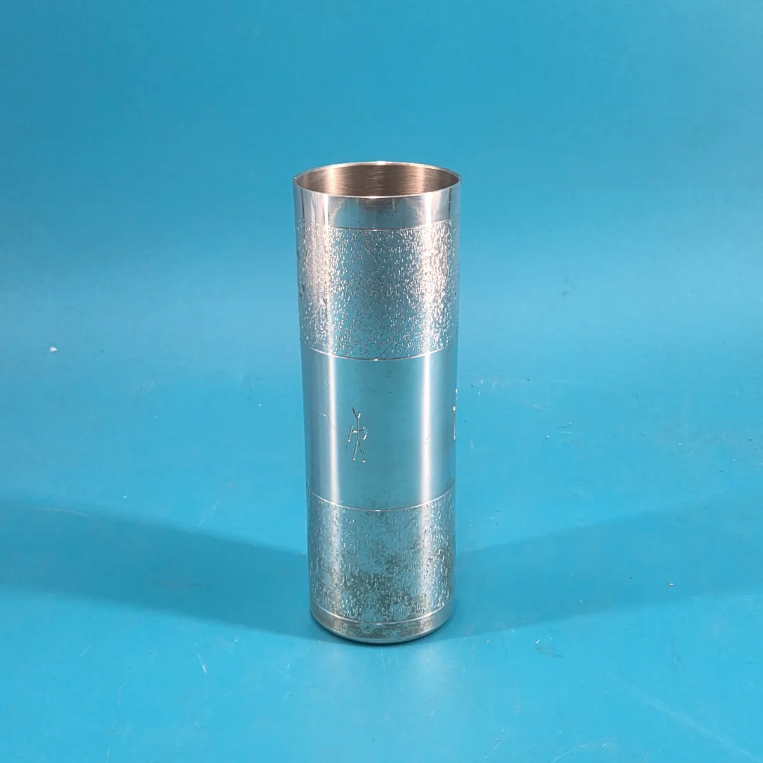 Jokkmokks Tenn Sami-Inspired Pewter Vase