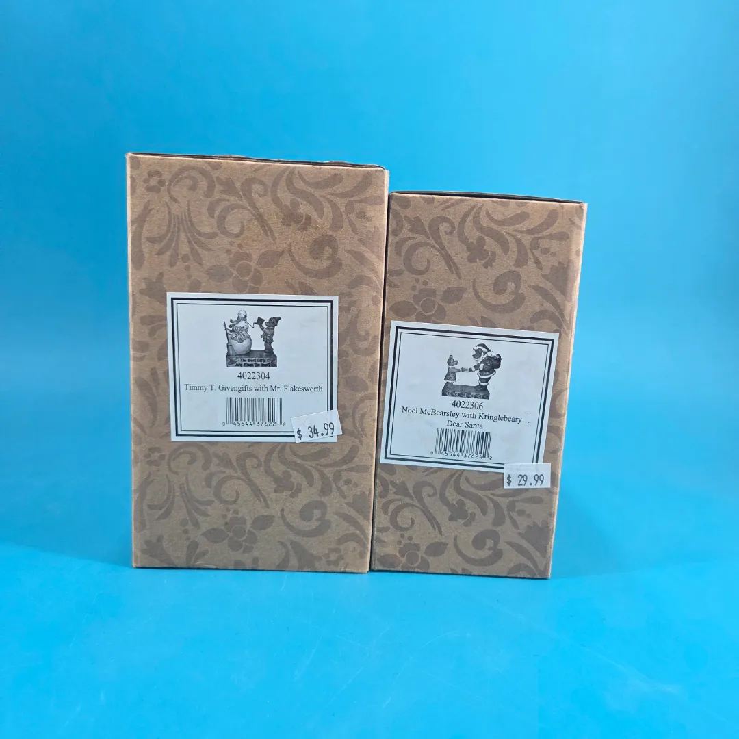 Jim Shore Bearstone Holiday Figures