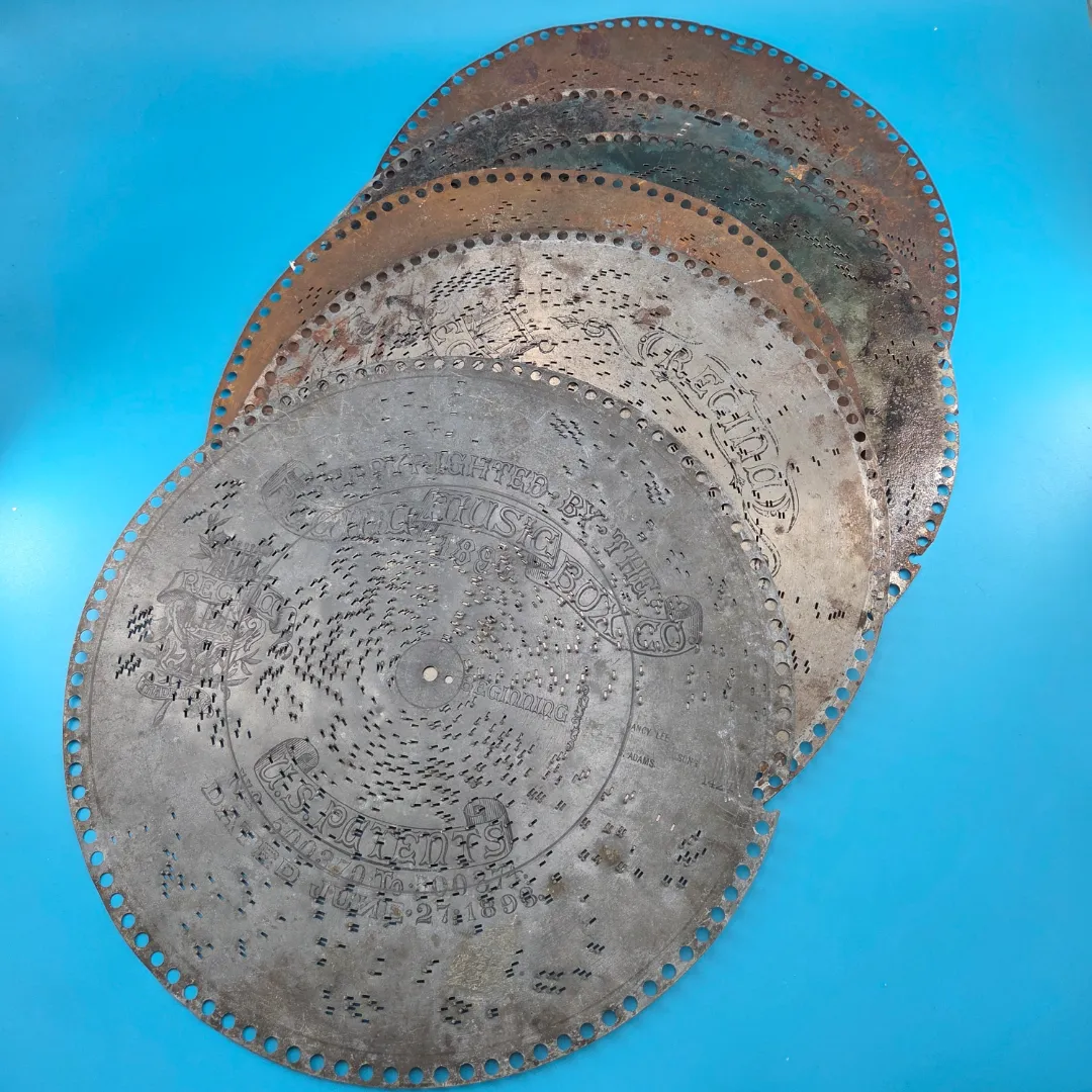 Music Discs for Regina Music Box (Lot of 7)