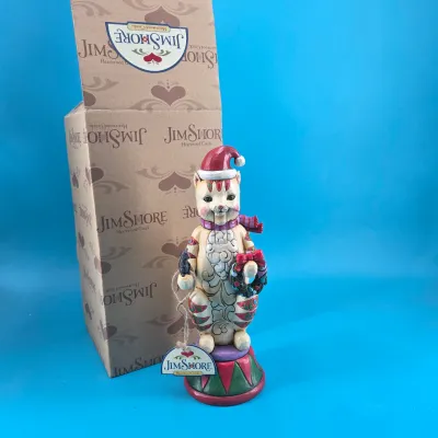 Jim Shore "Good Tidings to Mew"