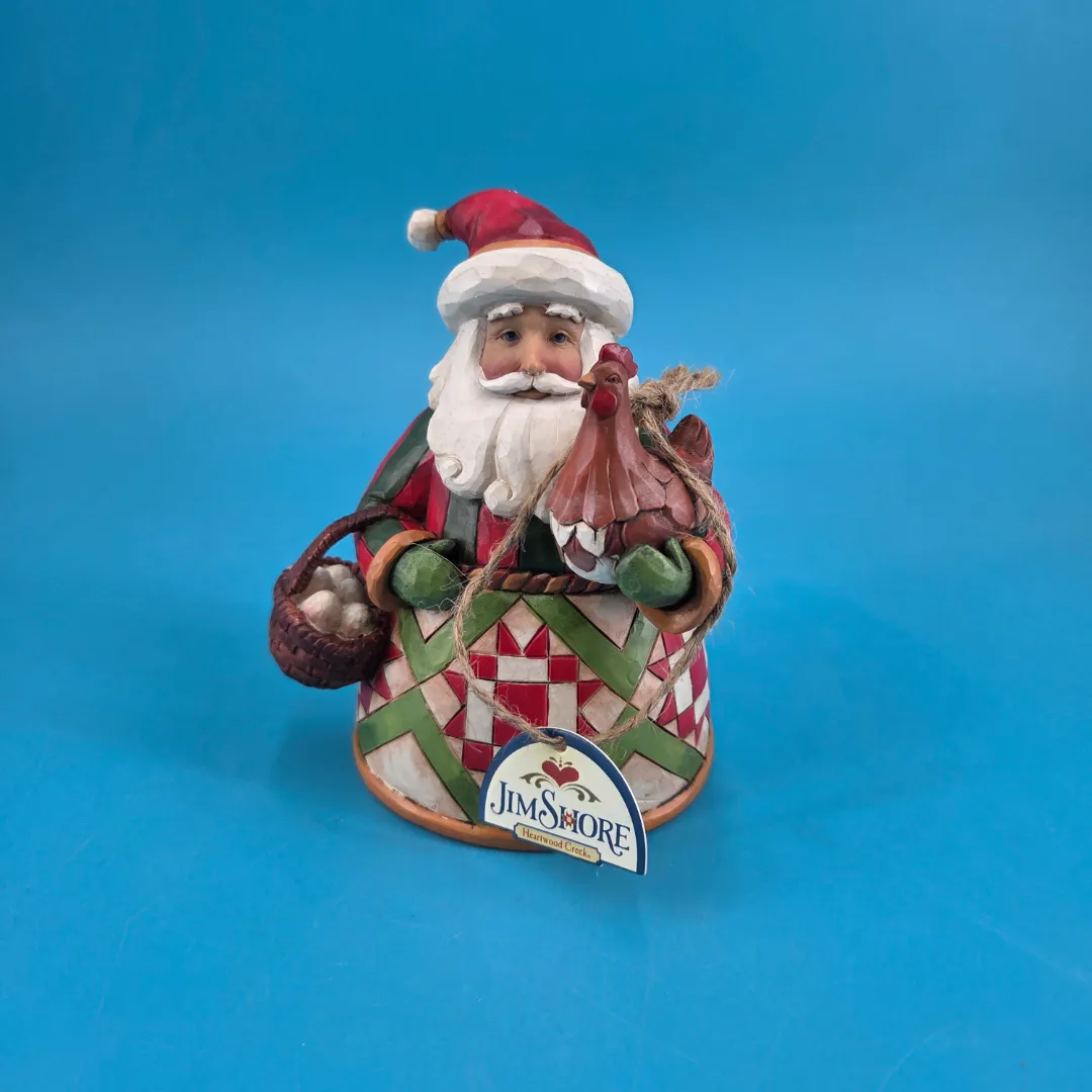 Jim Shore Jim Shore "A Christmas to Crow About" Santa Figurine