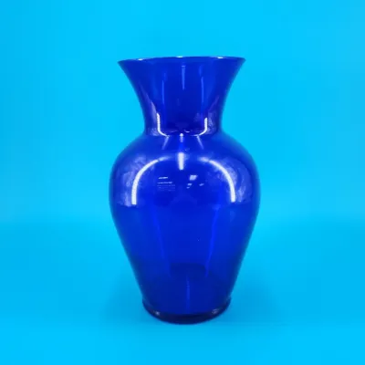 Cobalt Blue Flower Vase