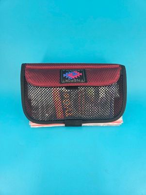 Finsport 8x4 Fishing Accessory Wallet (with lures) Red Finsport 8x4 Fishing Accessory Wallet (with lures) Red
