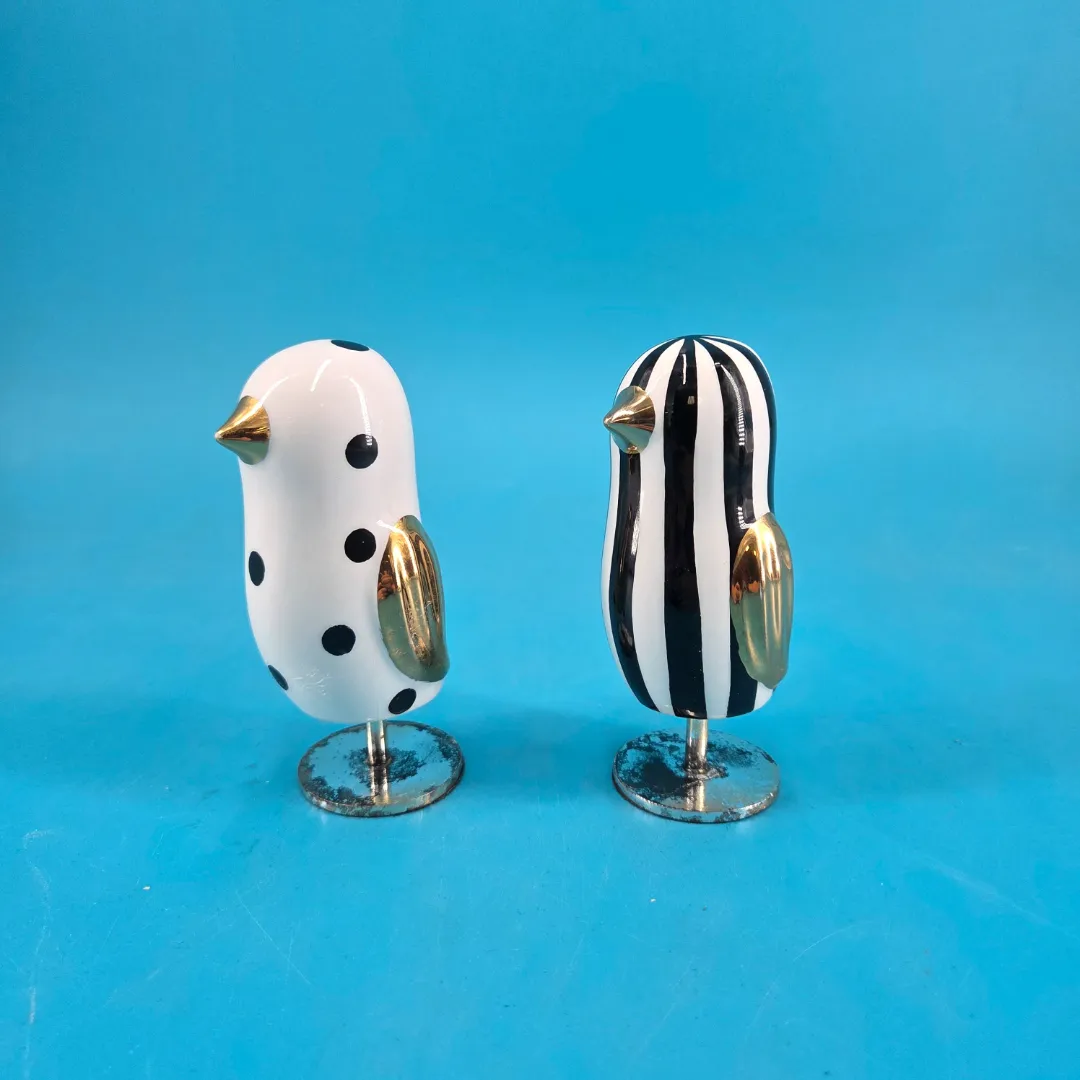 Mackenzie Childs Mod Chicks Table Decor