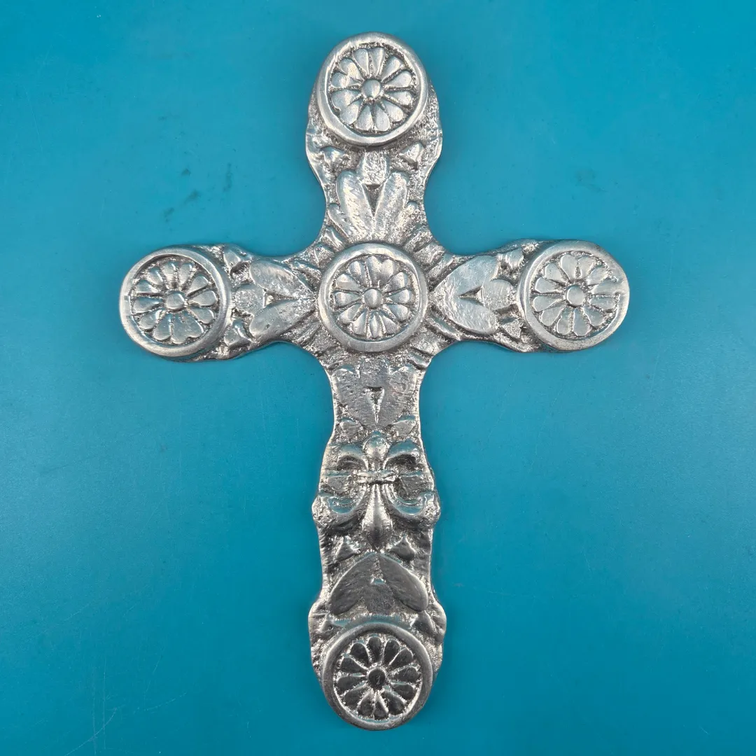 Golan Designs Silver Tone Cross