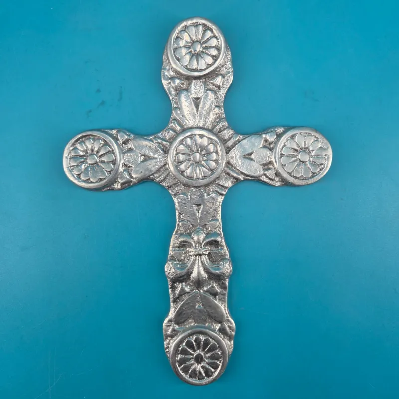 Golan Designs Silver Tone Cross