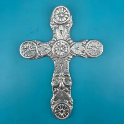 Golan Designs Silver Tone Cross