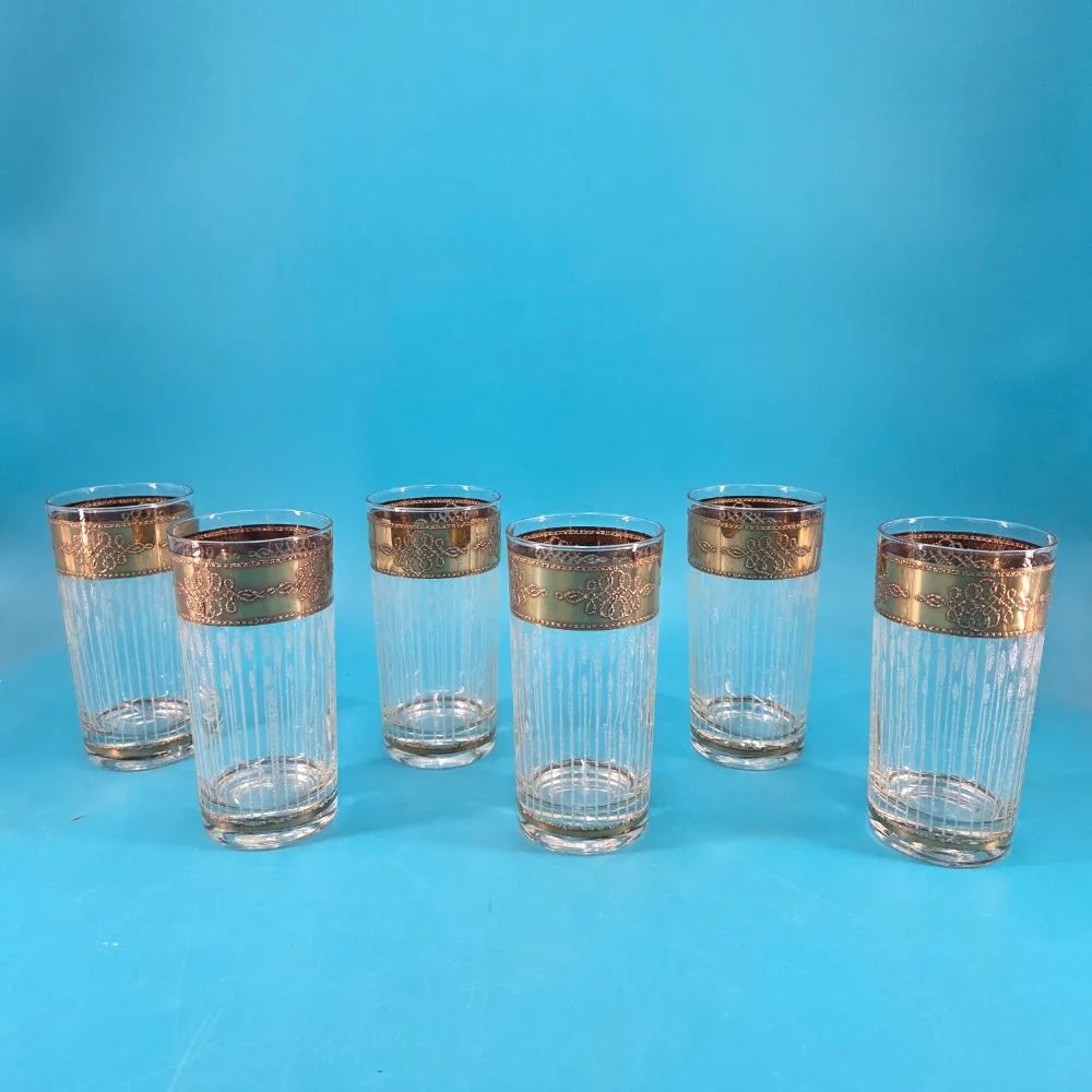 Culver Tyrol Highball Glasses (Set of 6)